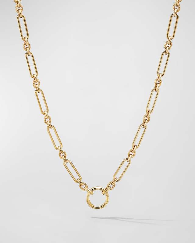 Lexington Chain Necklace in 18K Gold, 4.5mm, 17"L